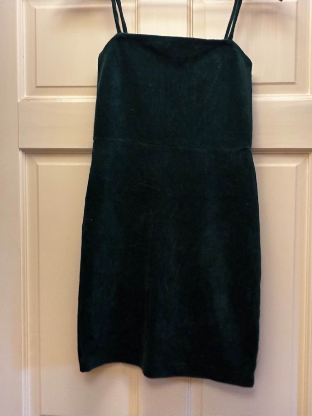 Forever 21 Emerald Green Velvet Slip Dress